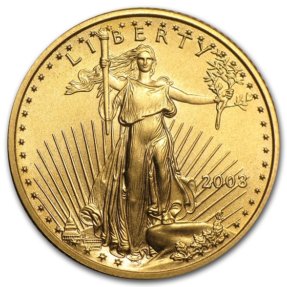 2003 1/4 oz Gold American Eagle BU 2003 1/4 oz Gold American Eagle BU